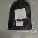 ROXUN Beanie for Men/Women Winter Hat Knit Cuffed Soft Warm Unisex Skull Stocking Cap (Black)