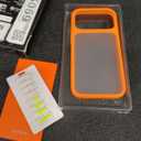 TORRAS for iPhone 17 Pro Case, Beyond Military-Grade Protection, Camera Control Button, DIY Buttons, Translucent Matte Slim Thin Shockproof Hard Back Anti-Scratch case for iPhone 17 Pro, Cosmic Orange