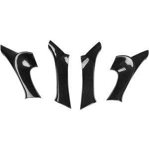 4Pcs Carbon Fiber Interior Door Armrest Panel Trim for Lexus is F 250 350 2006 2007 2008 2009 2010 2012 2013