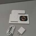 2025 Traveling Portable Wireless Fast Charger for Apple & Android Charging Station, 3 in 1 Charging for iPhone 16 15 14 13 12, Apple Watch Series & Air pods 4 3 2 Pro, Samsung Galaxy-Gifts for Family (White)