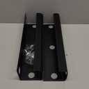 Yecaye 2 Pack Cable Management Under Desk, 31.5 in Under Desk Cable Management Tray,Cord Hider,Cord Organizer, No Screw Wire Management for Office and Home, Black