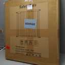 DEARBB Extra Wide Baby Gate Ultra Narrow Spacing 30.11-77.36" Pressure Mounted Double Lock Swing Auto Close Walk Through Metal Safety Pet Gate for Stairs and House Doorway Kitchen (White)