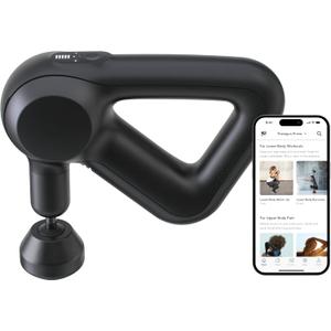 TheraGun Therabody Prime (4th Generation) - Deep Tissue Percussion Therapy Massage Gun - Bluetooth Enabled, Personal Massager for Pain Relief in Neck, Back, Leg, Shoulder and Body
