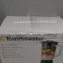 Toastmaster 5 Speed Blender with 48-oz Plastic Jar - Kitchen Blender with Stainless Steel Blades - For Fruit Smoothies & More - Multiple Speeds & Pour-Through Lid