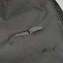 VEVOR Extra Long Folding Portable Bar Tradeshow Podium Table for Indoor, Outdoor, Party, Picnic, Exhibition, Includes Carrying Case, Storage Shelf and Black Skirt, 77.95" x 15.16" x 34.65"