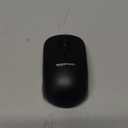 Amazon Basics 2.4 Ghz Wireless Optical Computer Mouse with USB Nano Receiver, Black