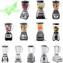 6 Cup Blender Glass Jar Replacement Parts with Blade for Oster Osterizer Classic Series NOT fit Pro Master or Versa models
