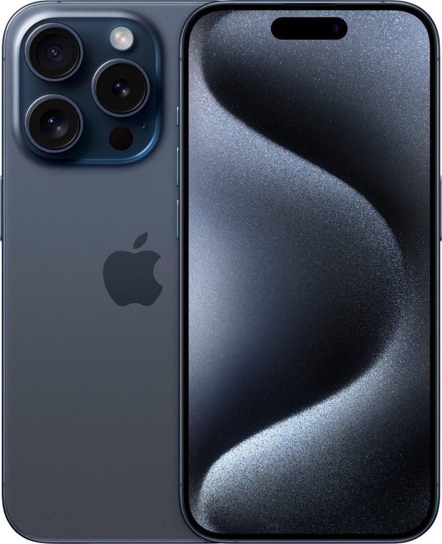Apple iPhone 15 Pro, 128GB, Blue Titanium - Unlocked 