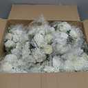 Flower Balls Centerpieces for Tables: 10 PCS White Flowers for Centerpieces Floral Arrangements Centerpiece for Wedding Party Celebration Home