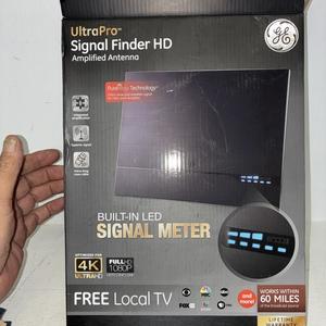 GE Indoor UltraPro Signal Finder HD Amplified Antenna 4k HD Model 49529