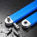 EYCOMTOM Offset Extension Wrench Multifunctional Impact Ready With 1/2", 1/4" And 3/8" Drive Adapters Torque Wrench Ratchet Tight Reach Extension Set