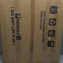 Wooden Jersey Frame Display Case 2 Pack, Large Sports Jersey Shadow Box Frame with Mats and Hanger for Hockey Football Baseball Basketball Soccer Jersey Shirt and Uniform, Black