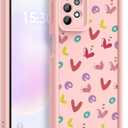 Case for Samsung Galaxy A32 5G, Silicone Shockproof Cover Women