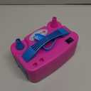 IDAODAN Electric Balloon Pump, Portable Electric Balloon Blower Machine Balloon Air Pump Dual Nozzle Rose Red 110V 600W Balloon Inflator for Party Decorations