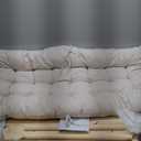 Pikler Triangle Set 7in1 Toddler Climbing Toys Indoor Foldable Baby Climbing Toys Wooden Montessori Climbing Set with Arch, Ramp, Ladder for 1-3 Years, Jungle Gym for Kids (Natural)