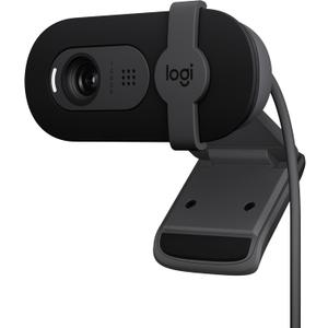 Logitech Brio 101 Full HD 1080p Webcam for Meetings, Streaming, Desktop, Laptop, PC - Built-in Mic, Shutter, USB-A, Teams, Zoom - Black