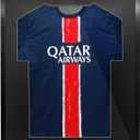 Aluminum Extra Large Jersey Frame Display Case 27.5x35.4 - with Mat Hanger & Plexiglass and Two Black Mats for Football Baseball Basketball Soccer Hockey Shirt, Sports Room Dcor Wall Hanging