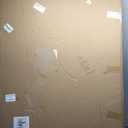 Hard Frosted Office Chair Mat for High Pile Carpet & Hardwood Floor, 32" x 55"