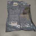 ECOEY Men's Merino Wool Cushioned Hiking Trekking Socks 4 Pairs, Quarter Length with Moisture Wicking (10-13, Oliver2)