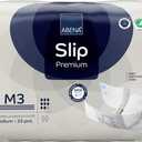 Abena Premium Adult Diapers, Abena Slip Disposable Incontinence Briefs, Heavy Absorbency, Level 3, Medium, 23 Count