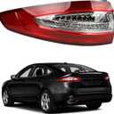 Dasbecan Driver Side Tail Light Compatible with 2013-2016 Ford Fusion S SE Left Rear Light Replace# FO2804110 (DO NOT Fit Titanium model)