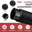 E164000090 Flexible Blower Tube - by Ohoho - Compatible with Echo E164000090 EB770 EB770RT PB770H PB770T PB760LNH PB760LNT PB-770H, PB-770T, PB-760LNH, PB-760LNT