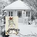 3 x Snowman Cardinal Hello Winter Garden Flag 12x18 Inch Double Sided, Winter Holiday Yard Outdoor Flag (RMQ-83)