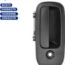 3Pcs Exterior Door Handles for 1996-2009 Chevy Express,GMC Savana 1500 2500 3500 4500 Van, for Front Left & Right & Rear Right Sliding Side Door, Replaces 83373 10359094 79320 10359093 79321 25866275