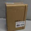 Bunny Chorus Christmas Decorations Indoor, 2Pcs Gingerbread Epoxy Resin Cone Christmas Trees, Christmas Table Decor for Xmas New Year Winter Holiday Home Dcor