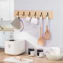 20Pcs Wall Hooks for Bathroom, Kitchen, Closet, and Garage - Black Metal Hooks for Hanging Coats, Towels, Hats, Keys, Bags, and Coffee Cups - Holds Up to 40 lbs