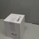 Vercraft 2 Pack 9 Inches Christmas White Sisal Squirrel Figurines Winter Decor Woodland Squirrel Desktop Centerpiece Rustic Forest Animals Tabletop Decoration Seasonal Gift