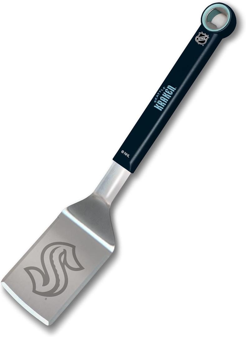 YouTheFan NHL Stainless Steel BBQ Spatula with Bottle Opener