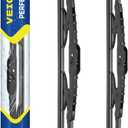 26inch + 18 inch Steel Frame Windshield Wiper Blades,Compatible with HONDA Civic 2020-2016 HR-V 2020-2016 Insight 2020-2019,2014-2010 and More Model Conventional Front Wiper (Pack of 2)