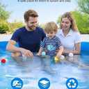 180" x 76" x 22" Large Inflatable Swimming Pool for Adults & Kids, Oversized Family Blow Up Pool for Backyard, Sturdy Thickened Kiddie Pool, Easy Setup & Portable