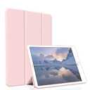 Case for iPad Air 3 / Pro 10.5 Inch, Lightweight Slim Soft TPU Trifold Stand Smart Cover, Auto Sleep/Wake Case for iPad Air 3rd Generation/Pro 10.5, Pink