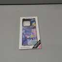 Voyage iPhone 15 Pro Case Pink Ocean Adventure Collage Pattern Military Grade Drop Protection Slim TPU with Camera Protection, Aesthetic Summer Design for Women Girls (BlueOctopus)