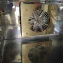 KoolMore 23 in. Commercial Countertop Convection Oven for Half-Size Pans with 4 Racks 1600W of Power in Stainless-Steel, ETL Listed for Safety and Sanitation (KM-CTCO-15)