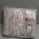 Long Hallway Runner Rug- Carpet Runners for Hallway 12ft, Anti Slip Backing Washable Rug Runner for Bathroom, Entrance, Living Room, Soft Low Pile Modern Rug Runner(2'x12', Brown/Ivory)