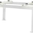 Mini Split Ground Stand for 9000-36000 BTU Ductless Mini Split Air Conditioner Heat PumpHeavy-Duty Condenser Stand for Air Conditioners, White (White, 9000-36000 BTU)