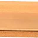 16 Inch Plastic Rectangular Plant Saucers Tray, Plant Drip Trays for Watering, Planter Pot Saucer Tray for Indoor and Outdoor Plants, Light Brown