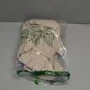 ANRABESS Women's Sweatshirts Oversized Casual Loose Button Up Henley Pullover Top High Low Split 2025 Fall Fashion Outfits Beige L