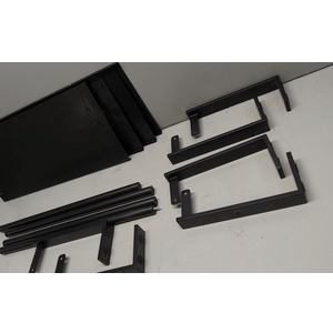 Black Multiple Wall Mounting Shelves, Size 23.5" x 11"