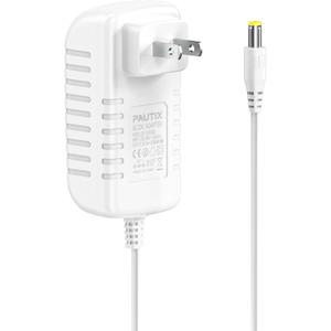 PAUTIX 24V DC Power Supply Adapter 24Volt 3.5A 84W AC to DC Converter Transformer 100-240V AC Input with 5.5 x 2.1mm US Plug for LED Strip, CCTV Camera