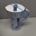 ZeroWater 10-Cup Round 5-Stage Water Filter Pitcher Dispenser with 5-Stage 0 TDS Zero Water Filter  IAPMO Certified to Reduce Metals, Chlorine, Lead, Chromium, and Forever Chemicals PFOA/PFOS