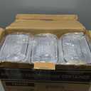 PRAKI Airtight Food Storage Containers Set with Lids - 24 PCS, BPA Free Kitchen and Pantry Organization, Plastic Leak-proof Canisters for Cereal Flour & Sugar - Labels & Marker (Black)