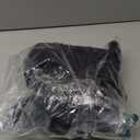 Large Canvas Messenger Bag with Multiple Pockets for Men and Women, Crossbody Shoulder Tote Hobo Laptop Bag (81 - Black)