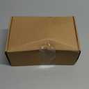 2 Pack Crystal Glass Dummy Door Knobs, Non-Turning Single Side Dummy Door Knob for Interior Doors in Antique Brass