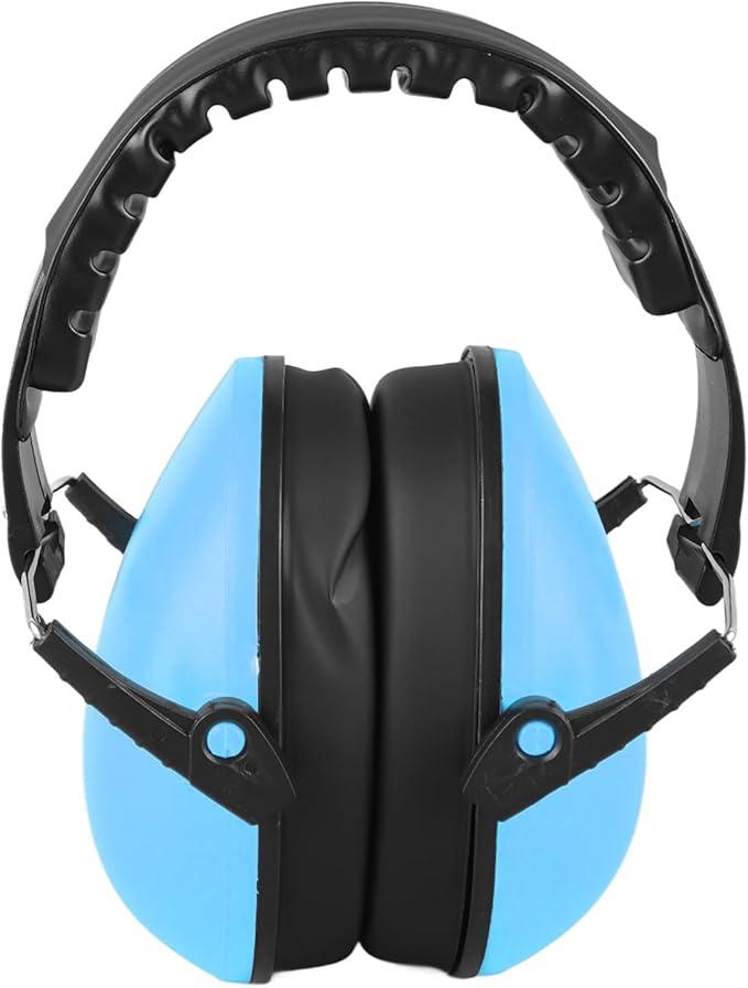 Soundproof Earmuffs for Kids Sleeping Children Safety Mini Noise Reduction Ear Muffs, Sky Blue