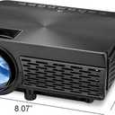 GPX Mini Projector with Bluetooth, USB and Micro SD Media Ports, Includes Remote (PJ300B),Black