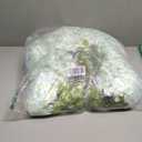 Duovlo 12 Piece Artificial Silk Wisteria Vine 3.6 Feet Hanging Flower Garland String Home Party Wedding Decor (Light Blue)